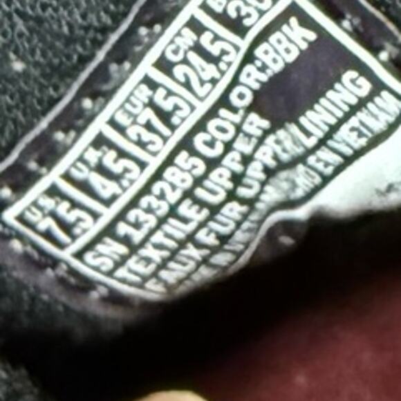 Mark Nason Men’s 7.5 Black Sherpa Slip On Booties - Picture 6 of 7